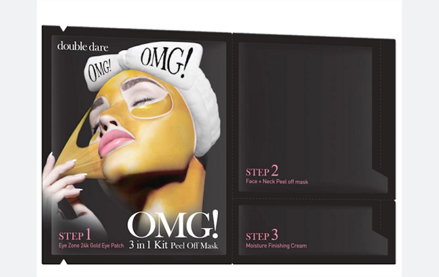 Комплекс масок Double Dare OMG! "Жидкое золото".