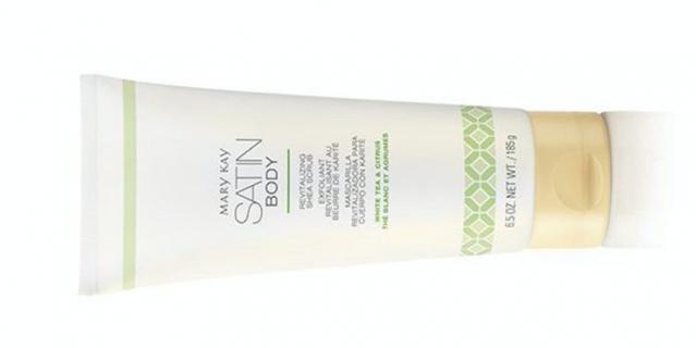 Mary Kay SATIN BODY скраб "Белый чай и цитрус".