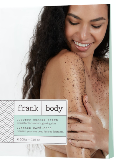 Frank Body Скраб для тела кокосово-кофейный.