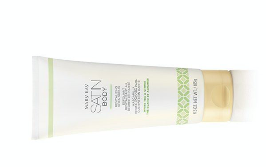 Mary Kay SATIN BODY скраб "Белый чай и цитрус".