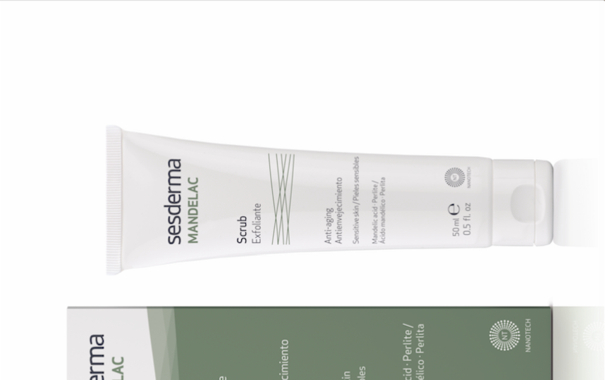 Sesderma Mandelac, cкраб для лица и тела.