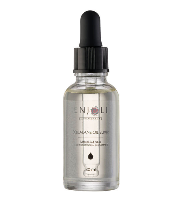 Масло для лица ENJOLI Squalane Oil Elixir.