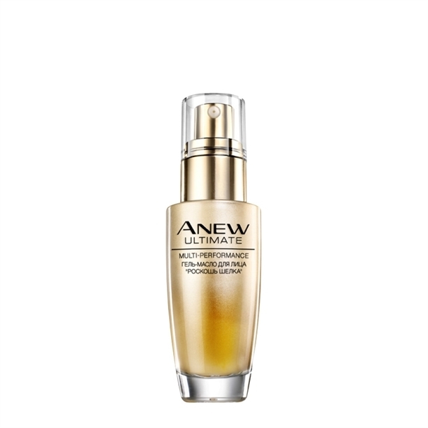 Гель-масло для лица "Роскошь шёлка" Anew Ultimate.
