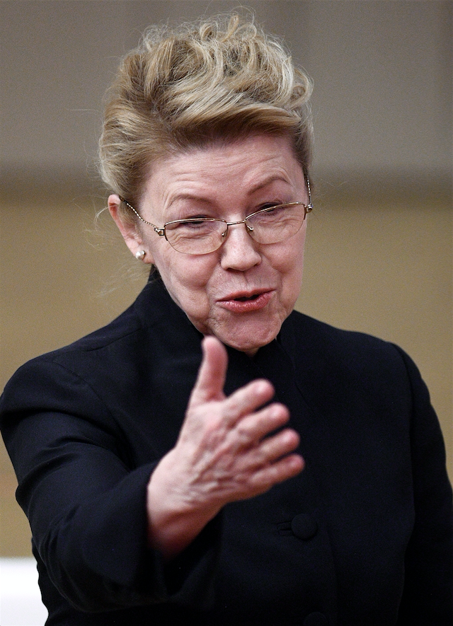 Елена Мизулина, сенатор. Фото Рамиль Ситдиков, РИА Новости