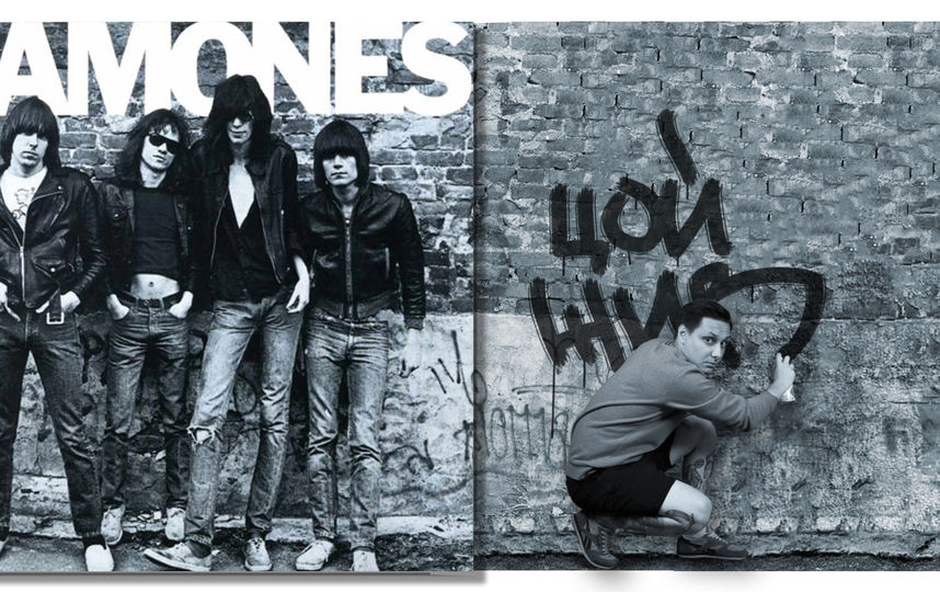 Обложка альбома Ramones. Фото предоставлено автором.