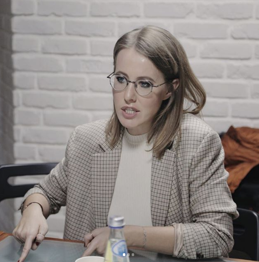 Телеведущая и кандидат в президенты Ксения Собчак. Фото www.instagram.com/xenia_sobchak