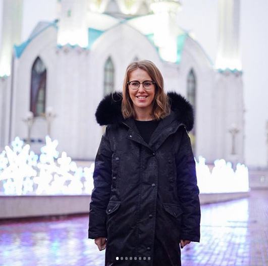 Телеведущая и кандидат в президенты Ксения Собчак. Фото www.instagram.com/xenia_sobchak