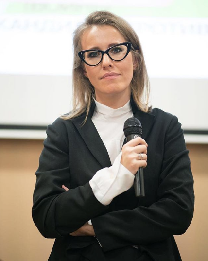 Телеведущая и кандидат в президенты Ксения Собчак. Фото www.instagram.com/xenia_sobchak