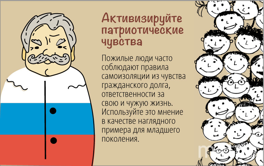 Рекомендации для тех, кто оказался в самоизоляции с пожилыми людьми. Фото Инфографика Павла Киреева, "Metro"