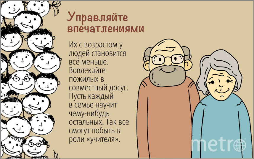 Рекомендации для тех, кто оказался в самоизоляции с пожилыми людьми. Фото Инфографика Павла Киреева, "Metro"