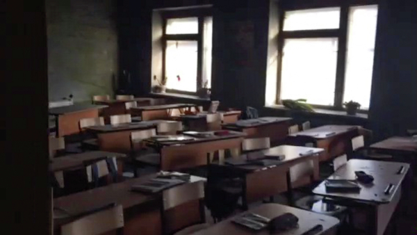 Класс после нападения. Фото РИА Новости