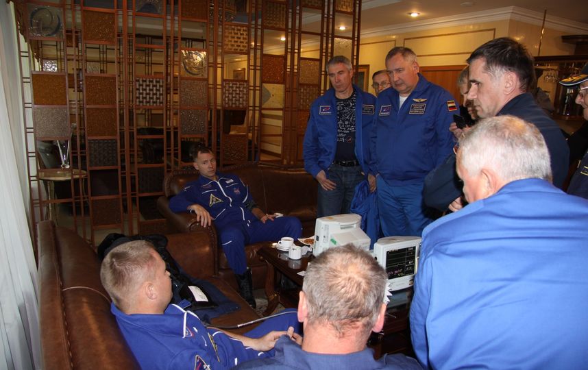 Названа возможная причина аварии при старте "Союза". Фото roscosmos.ru