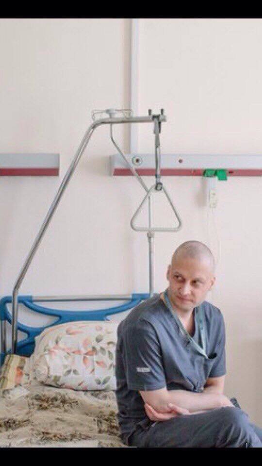 Андрей Павленко после химиотерапии. Фото из личного архива героя публикации
