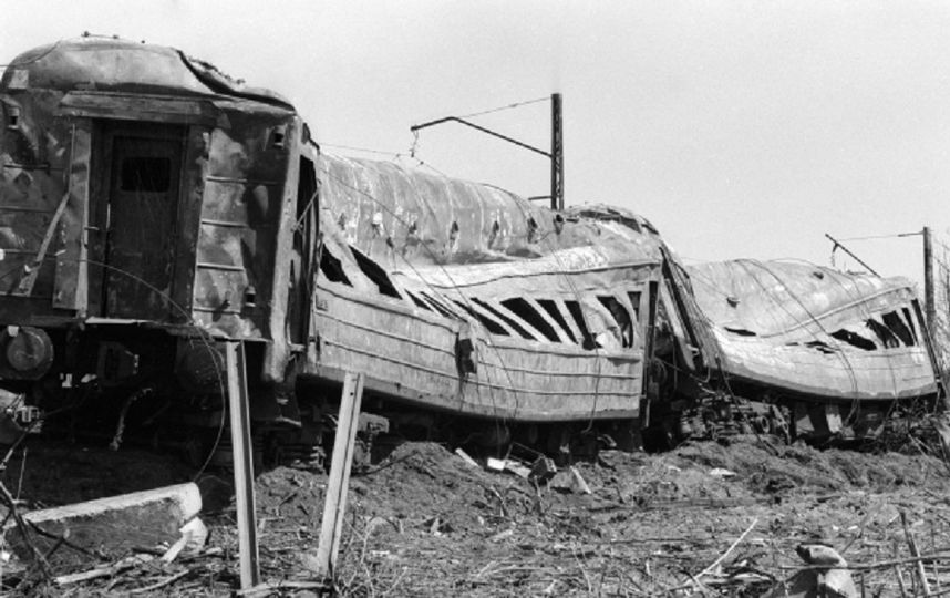 Место катастрофы. Фото РИА Новости