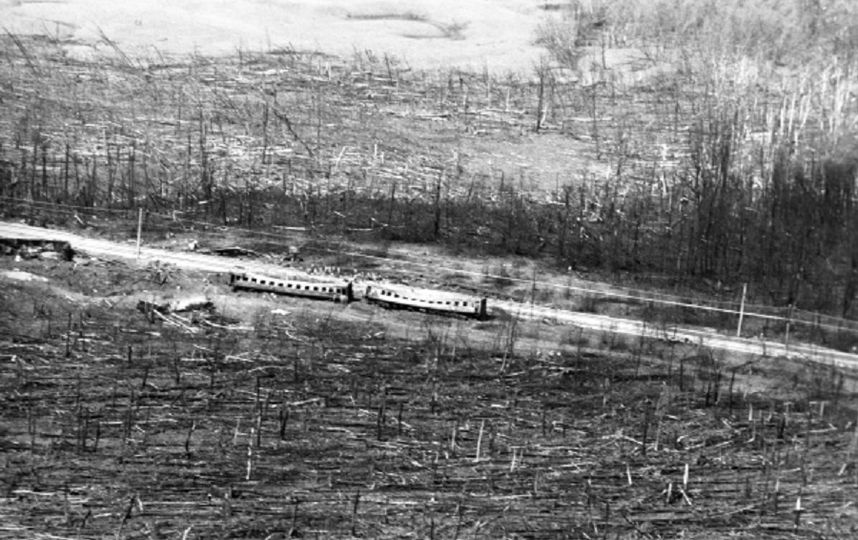 Место катастрофы. Фото РИА Новости