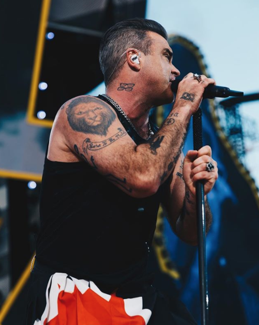 Робби Уильямс. Фото Instagram @robbiewilliams