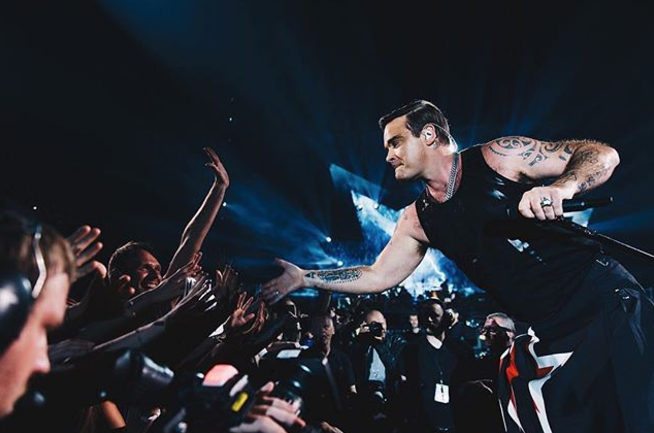 Робби Уильямс. Фото Instagram @robbiewilliams