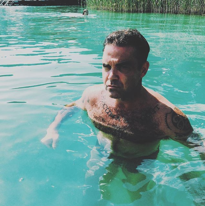 Робби Уильямс. Фото Instagram @robbiewilliams