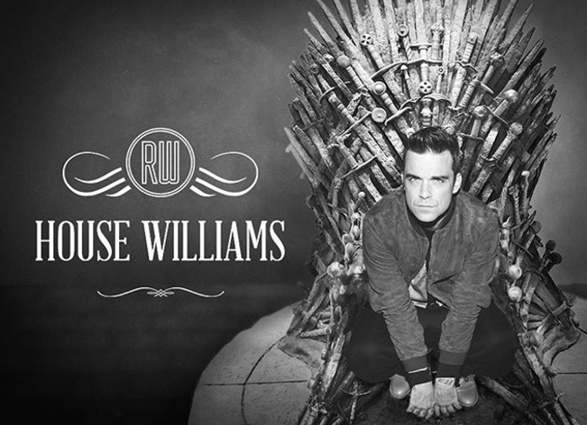 Робби Уильямс. Фото Instagram @robbiewilliams