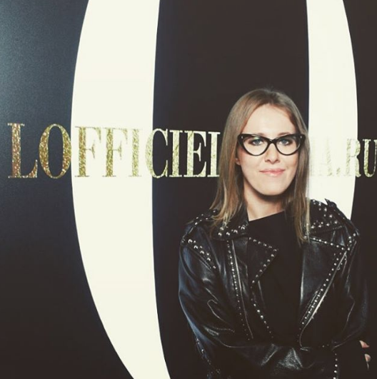 Телеведущая и кандидат в президенты России Ксения Собчак. Фото www.instagram.com/xenia_sobchak