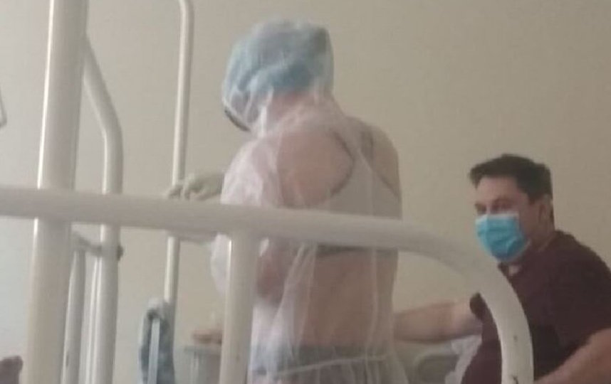 Та самая девушка из Тульской областной больницы. Фото Скриншот Instagram/newstularu