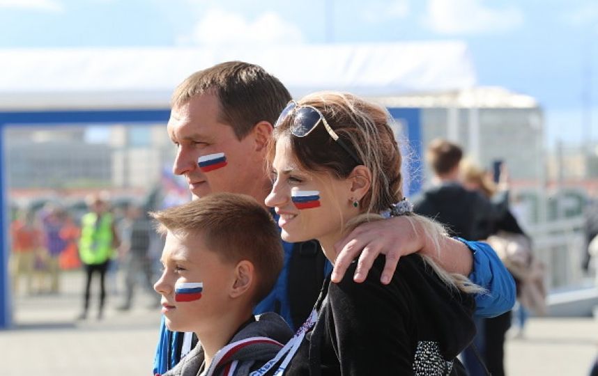 Российская семья. Фото Getty