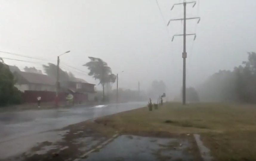 Спасение россиян во время урагана в Муроме попало на видео
