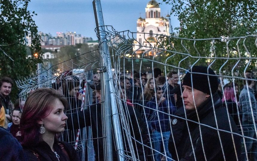 В Екатеринбурге суд арестовал задержанных на митинге против строительства храма. Фото AFP
