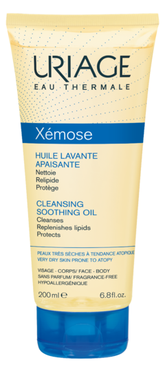 Масло Uriage Xemose Huile Lavante Apaisante.