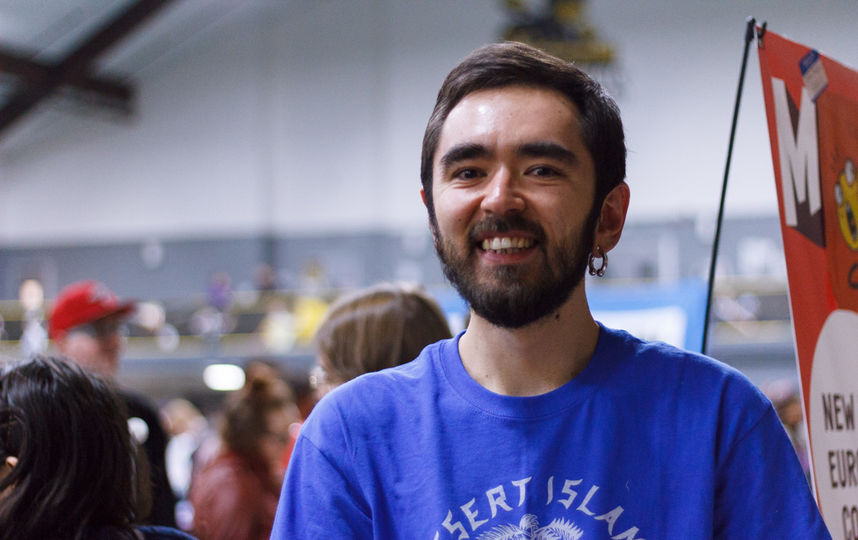 Георгий Елаев, автор комиксов. Фото Chris Anthony Diaz