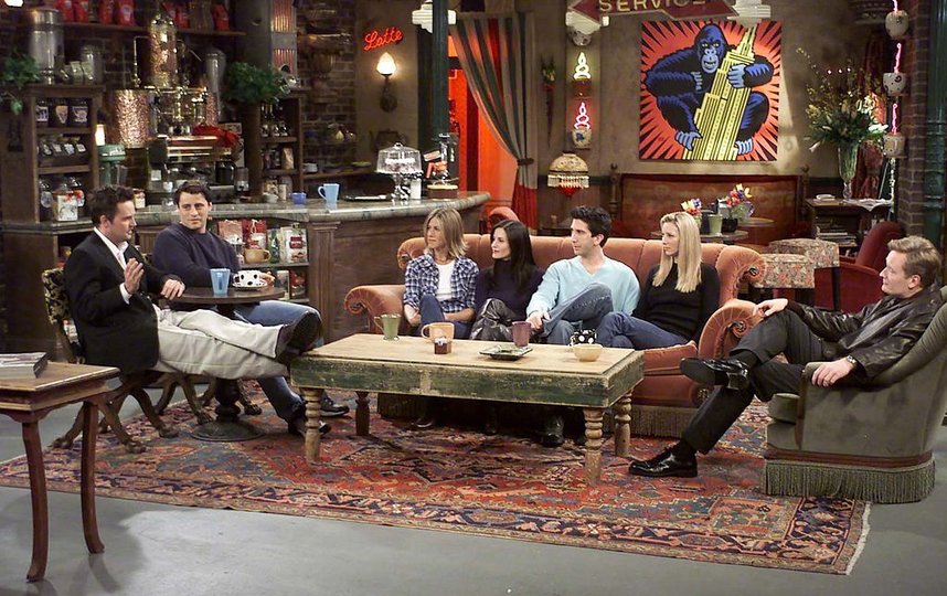 Кадр из сериала "Друзья". Фото Getty