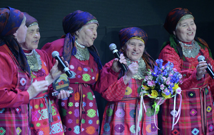 Коллектив "Бурановские бабушки" прославился после "Евровидения-2012". Фото РИА Новости