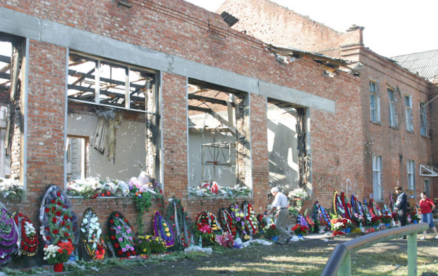 Школа номер один, в которой разворачивались трагические события. Фото Getty