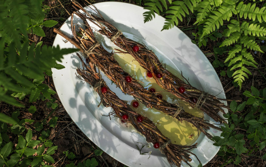 Плетёнка из корешков с диким мёдом. Фото Дмитрий Сухамеро | предоставлено организаторами