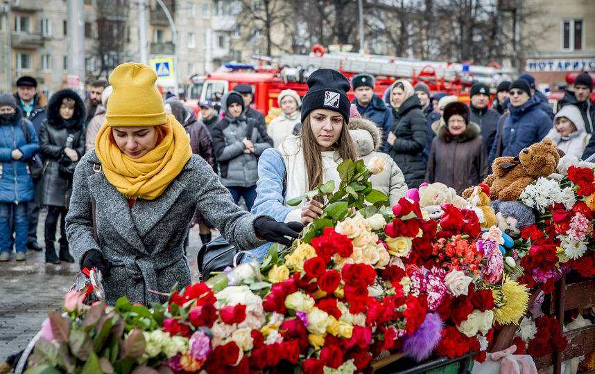 Один из крупнейших пожаров в России за последние сто лет произошёл в ТЦ "Зимняя вишня" 25 марта. Фото AFP