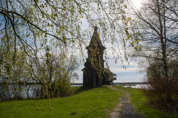 В Карелии сожгли уникальную церковь