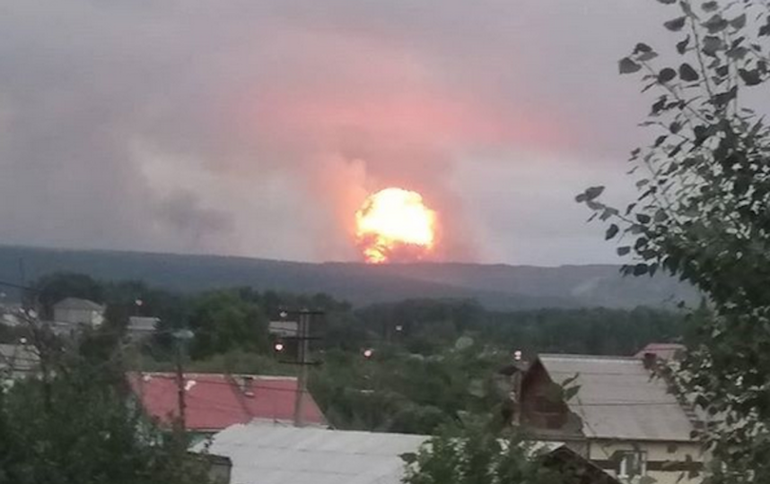 В Красноярском крае на территории воинской части прогремел взрыв