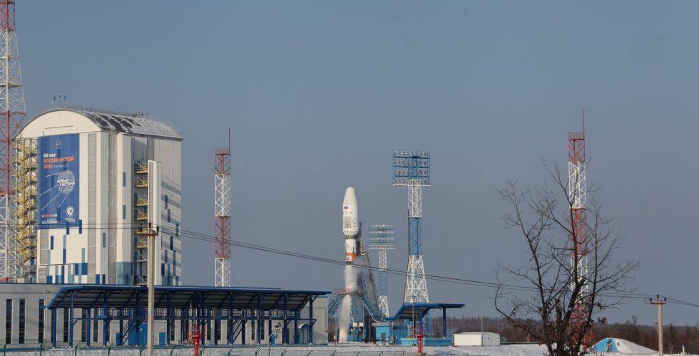 Пуск ракета-носителя "Союз-2.1б" с космодрома Восточный. Фото www.roscosmos.ru