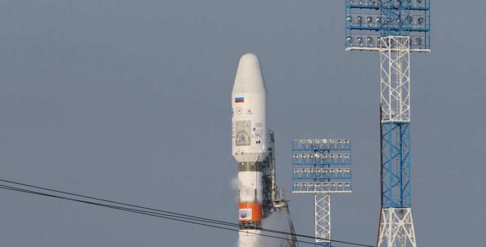 Пуск ракета-носителя "Союз-2.1б" с космодрома Восточный. Фото www.roscosmos.ru