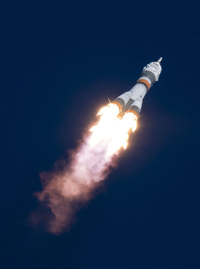 В ракету-носитель "Союз-2.1б" ударила молния