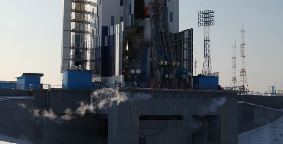 Пуск ракета-носителя "Союз-2.1б" с космодрома Восточный. Фото www.roscosmos.ru