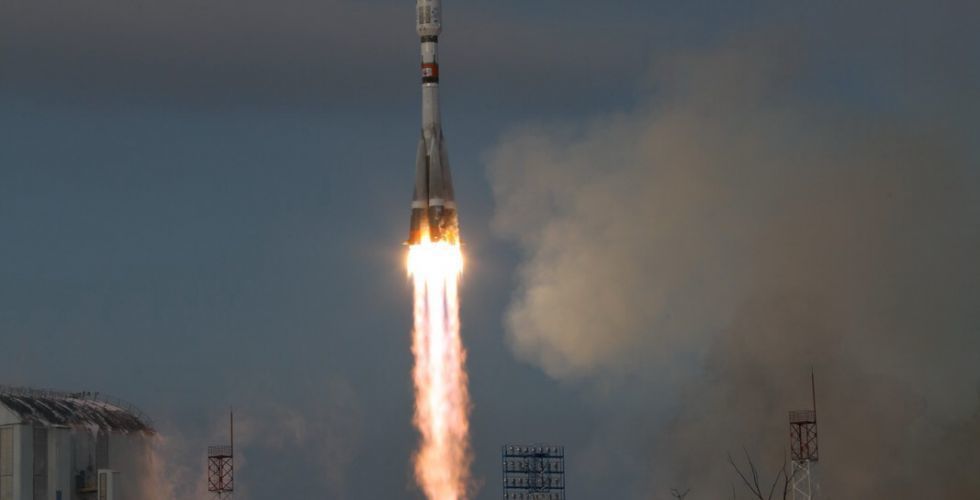Пуск ракета-носителя "Союз-2.1б" с космодрома Восточный. Фото www.roscosmos.ru