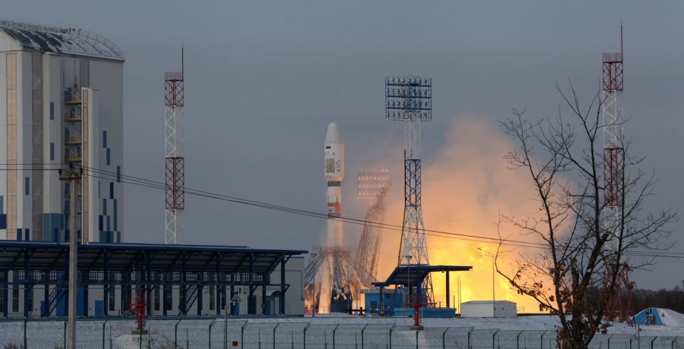 Пуск ракета-носителя "Союз-2.1б" с космодрома Восточный. Фото www.roscosmos.ru