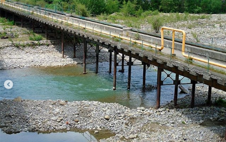 А так река выглядела до паводка. Фото www.instagram.com/subochev028