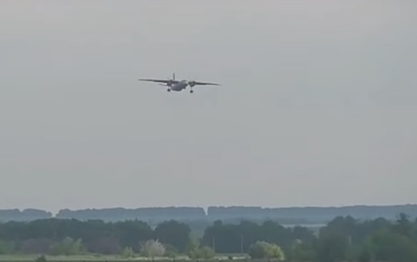 В Сети появилось первое видео крушения Ан-26 под Саратовом