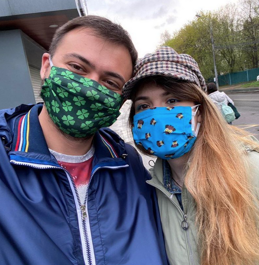 Олег Елисеев и Варвара Караулова. Фото Facebook Oleg Eliseev