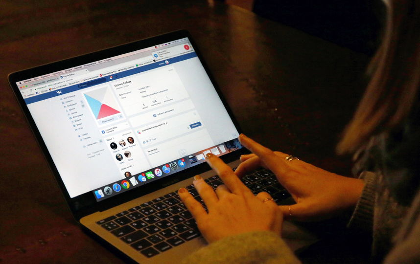 Соцсеть "ВКонтакте". Фото Getty