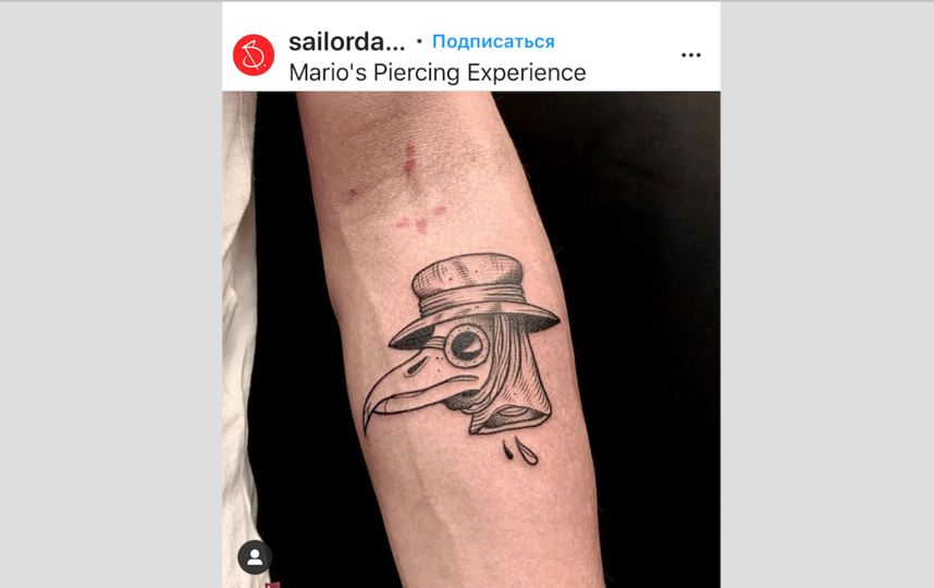 Фантазия тату-мастеров оказалась богата  на изображение  коронавируса. Фото instagram.com