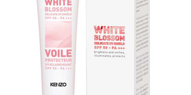 3. KENZO KENZOKI Отбеливающая вуаль с защитой SPF50 PA+++.