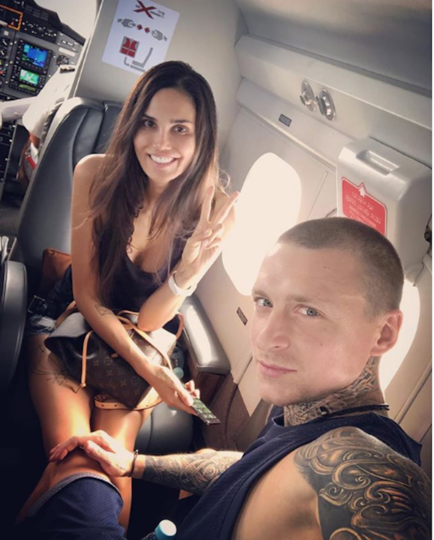 Алана и Павел Мамаевы. Фото Instagram/alana_mamaeva